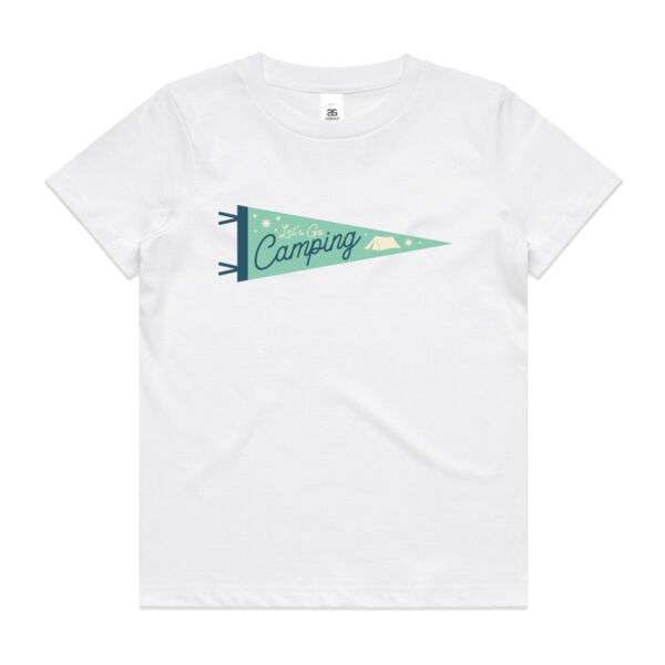Camping Pennant Youth Tee Thumbnail